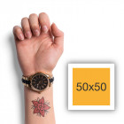 Farbtattoo klein 50x50 mm - Stainer Schriften - werbemittel.at