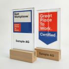 Glasaufsteller CUTELESS Award Kundenbeispiele - Awards