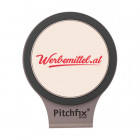 Golf Hatclip mit Ballmarker in anthrazit - Pitchfix Golf Werbemittel