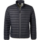 Herren Daunenjacke in graphit - mit Logostickerei - James & Nicholson - Werbemittel