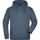 Herren Kapuzensweater in carbon - James & Nicholson - Werbeartikel, Werbemittel