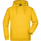 Herren Kapuzensweater in goldgelb - James & Nicholson - Werbeartikel, Werbemittel