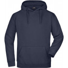 Herren Kapuzensweater in navy - James & Nicholson - Werbeartikel, Werbemittel