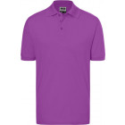 Herren Piqué Polo in purple - James & Nicholson - werbemittel.at