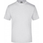 Herren T-Shirt in aschgrau JN0001- James & Nicholson - Werbeartikel, Werbemittel