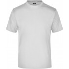 Herren T-Shirt in hellgrau JN0001- James & Nicholson - Werbeartikel, Werbemittel