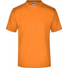 Herren T-Shirt in orange JN0001- James & Nicholson - Werbeartikel, Werbemittel