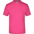 Herren T-Shirt in pink JN0001- James & Nicholson - Werbeartikel, Werbemittel