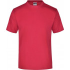 Herren T-Shirt in rot JN0001- James & Nicholson - Werbeartikel, Werbemittel