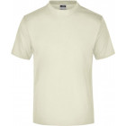 Herren T-Shirt in stone JN0001- James & Nicholson - Werbeartikel, Werbemittel