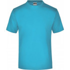 Herren T-Shirt in türkis JN0001- James & Nicholson - Werbeartikel, Werbemittel