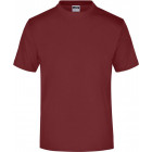 Herren T-Shirt in weinrot JN0001- James & Nicholson - Werbeartikel, Werbemittel