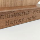 Holz Award Connect Detailansicht Sockelgravur - ebets-Awards