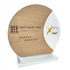 Holz Award Eclipse schräge Ansicht - ebets - Awards