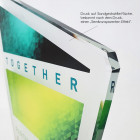 Holz Glas Award Success Druck auf sandgestrahlter Oberfläche - Awards