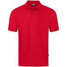 Jako Herren Poloshirt Doubletex in rot - Werbemittel