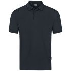 Jako Herren Poloshirt Doubletex in anthrazit - Werbemittel