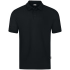 Jako Herren Poloshirt Doubletex in schwarz - Werbemittel