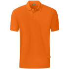 Jako Herren Poloshirt Organic in orange - Werbemittel