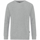 Jako Unisex Sweat Organic in hellgrau meliert - Werbemittel