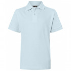 Kinder Piqué Polo hellblau