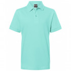 Kinder Piqué Polo mint