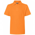 Kinder Piqué Polo orange