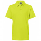 Kinder Piqué Polo säuregelb