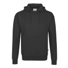 Kapuzen-Sweatshirt Bio Baumwolle Unisex in karbongrau - Hakro Werbetextilien Werbemittel