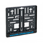 Kennzeichenhalter LKW mit Werbedruck - werbemittel.at