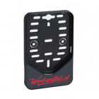 Kennzeichenhalter Moped mit Werbedruck - werbemittel.at