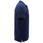 Feuerwehr Poloshirt Kinder mit Schulterspangen Seitenansicht rechts - Feuerwehrausstattung, Werbemittel