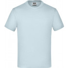 Kinder T-Shirt in hellblau - James Nicholson - Werbemittel, Werbetextilien