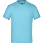 Kinder T-Shirt in himmelblau - James Nicholson - Werbemittel, Werbetextilien