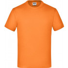 Kinder T-Shirt in orange - James Nicholson - Werbemittel, Werbetextilien