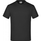 Kinder T-Shirt in schwarz - James Nicholson - Werbemittel, Werbetextilien