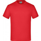 Kinder T-Shirt in tomatenrot - James Nicholson - Werbemittel, Werbetextilien