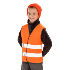 Kinder Warnweste in neonorange - Passt auch über die Jacke - Result - Werbemittel
