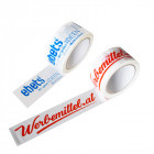 einfärbig bedruckte Klebebänder