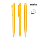 Kugelschreiber Dart polished in gelb - Senator - Werbemittel