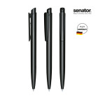 Kugelschreiber Dart polished in schwarz - Senator - Werbemittel