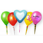 Luftballongriff Funnybloon - montiert an Luftballonen - Werbeartikel, Werbemittel