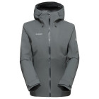 Mammut Corporate Hardshelljacke mit Kapuze in stahlgrau - Damen - Werbemittel
