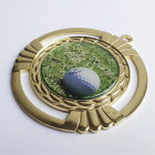 Medaille David 90 mm in Gold mit 3D-Emblem - ebets - awards