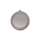 Medaille Klassiker mit dezentem Muster in Silber - awards