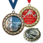 Medaille Noah in Bronze, Silber & Gold mit 3D-Emblem - ebets - awards