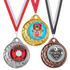 Medaille Kids aus Metall 40 mm Durchmesser mit Aufdruck - awards