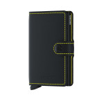 Secrid Miniwallet in Schwarz / Gelb - werbemittel