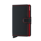 Secrid Miniwallet in Schwarz / Rot - werbemittel