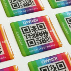 NFC-3D-Sticker Kundenbeispiel Owner App